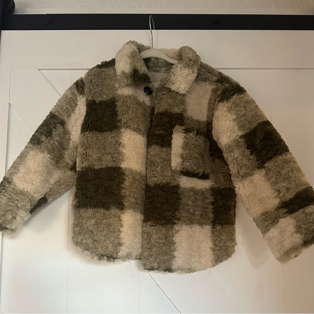 Kids Zara Sherpa Jacket